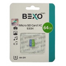 کارت حافظه BEXO 64G کلاس 10 سرعت 80MB/s 533X