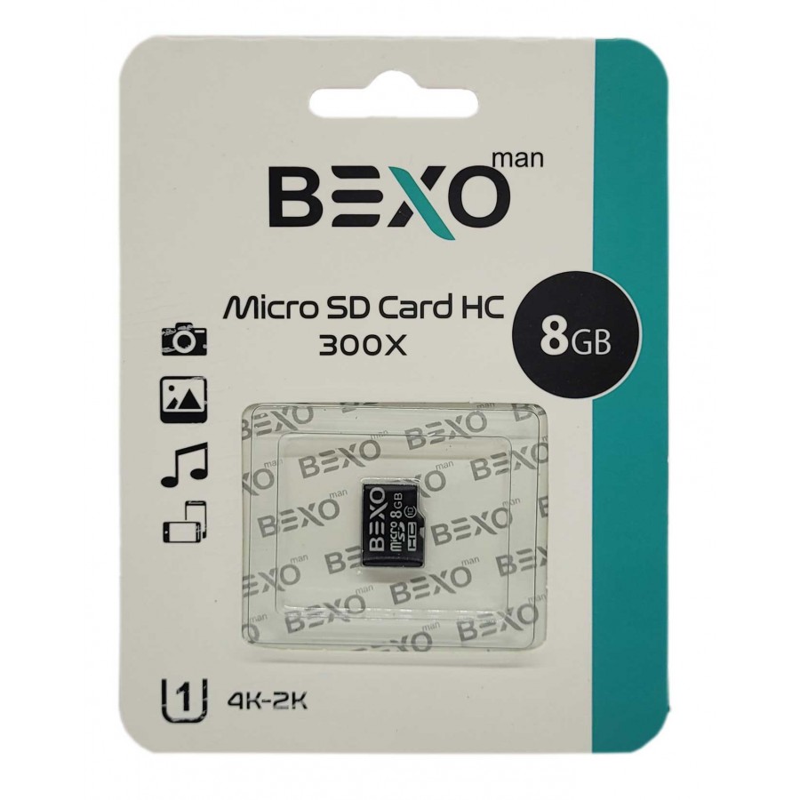 کارت حافظه BEXO 8G کلاس 10 سرعت 45MB/s 300X