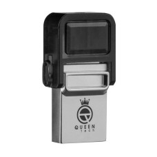فلش QUEEN TECH مدل ALPHA OTG ظرفیت 16 گیگابایت