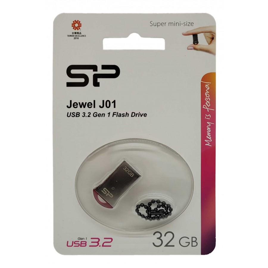 فلش مموری SILICON POWER مدل Jewel J01 USB3.2 با ظرفیت 32 گیگابایت