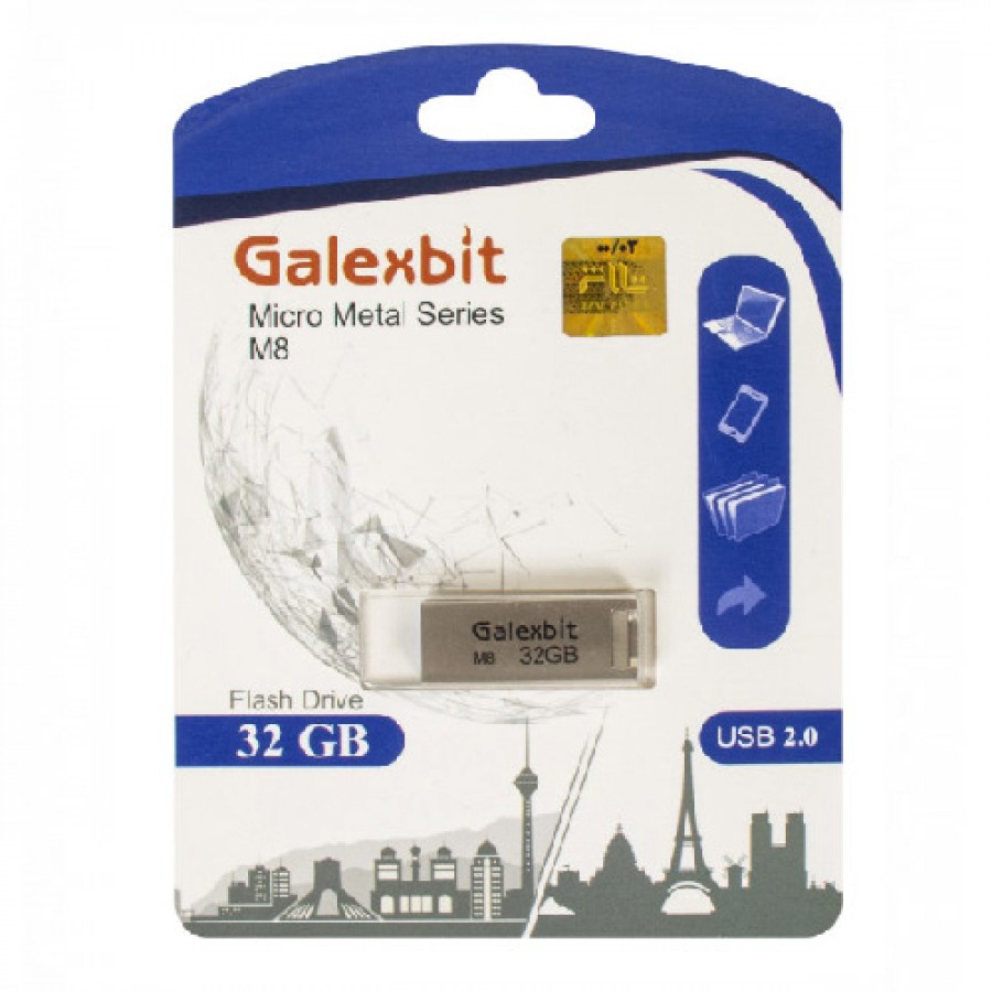 فلش مموری GALEXBIT مدل M8 ظرفیت 32 گیگابایت