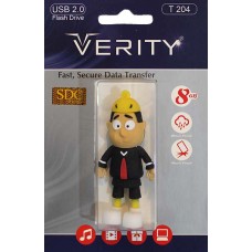 فلش عروسکی VERITY T204 ظرفيت 8 گيگابايت 
