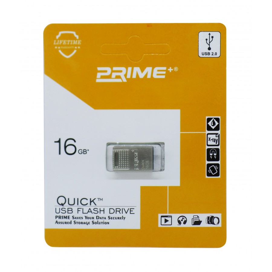 فلش مموری PRIME مدل QUICK ظرفیت 16 گیگابایت
