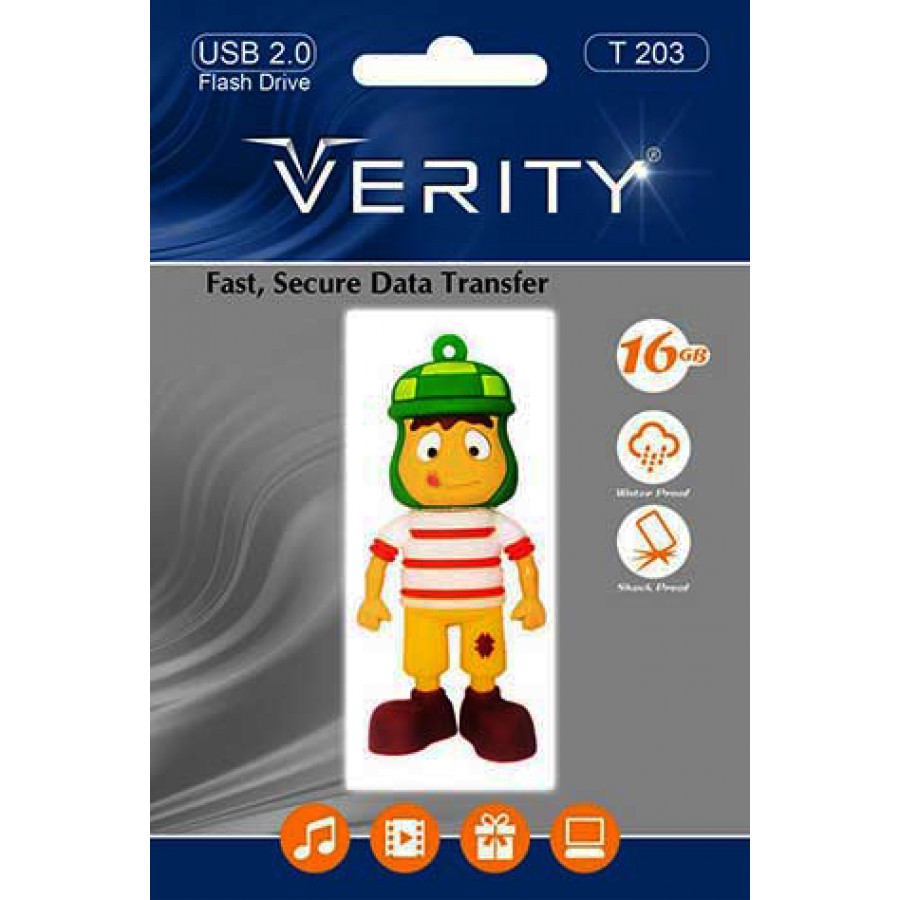 فلش عروسکی VERITY مدل T203 ظرفيت 16 گيگابايت