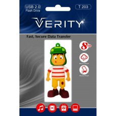 فلش عروسکی VERITY T203 ظرفيت 8 گيگابايت
