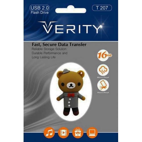 فلش عروسکی VERITY مدل T207 ظرفيت 16 گيگابايت