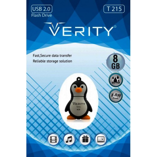 فلش عروسکی VERITY T 215 ظرفيت 8 گيگابايت