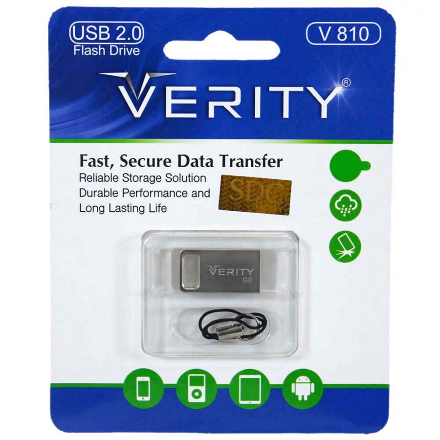 فلش مموری VERITY مدل V810 ظرفيت 16 گيگابايت