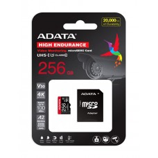 کارت حافظه ADATA 256GB U3 سرعت 100MB/s همراه با آداپتور 