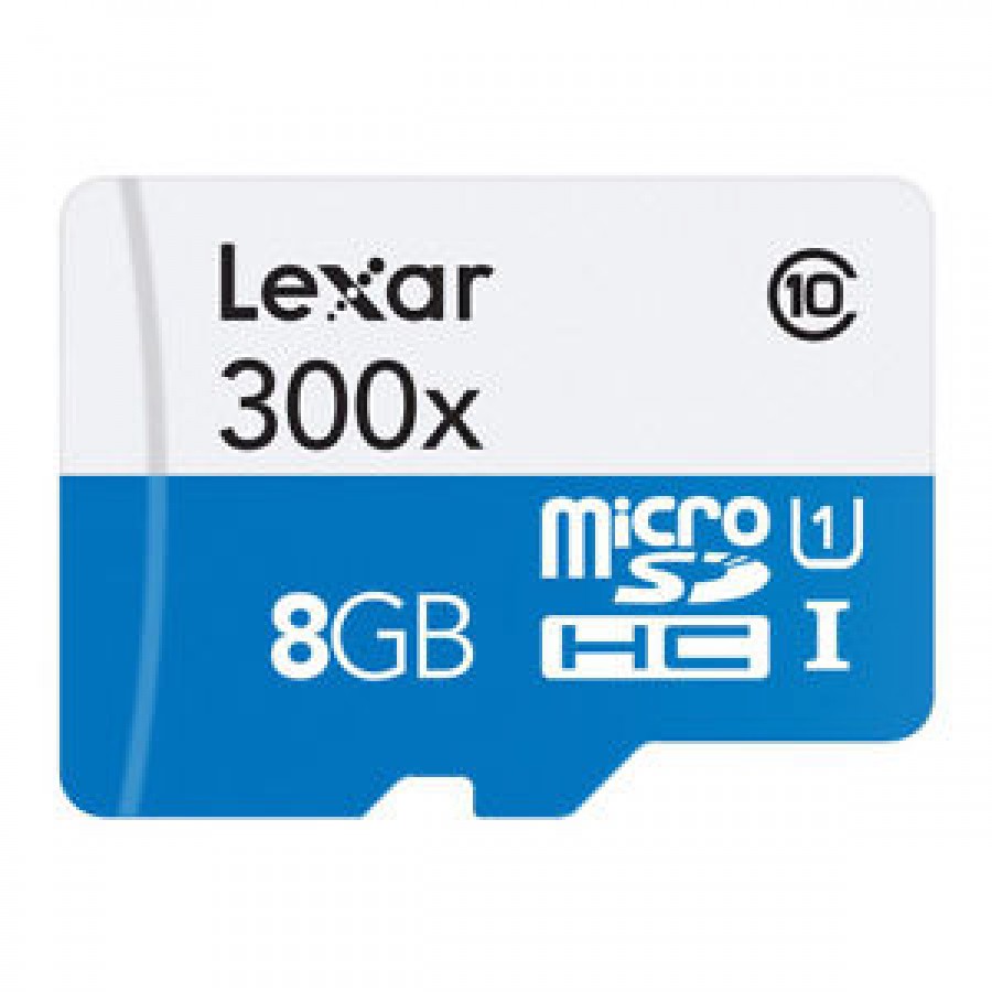 کارت حافظه Lexar Micro SDHC UHS-I 8GB سرعت 45MB/s