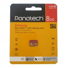 کارت حافظه PANATECH 8G کلاس 10 همراه با آداپتور