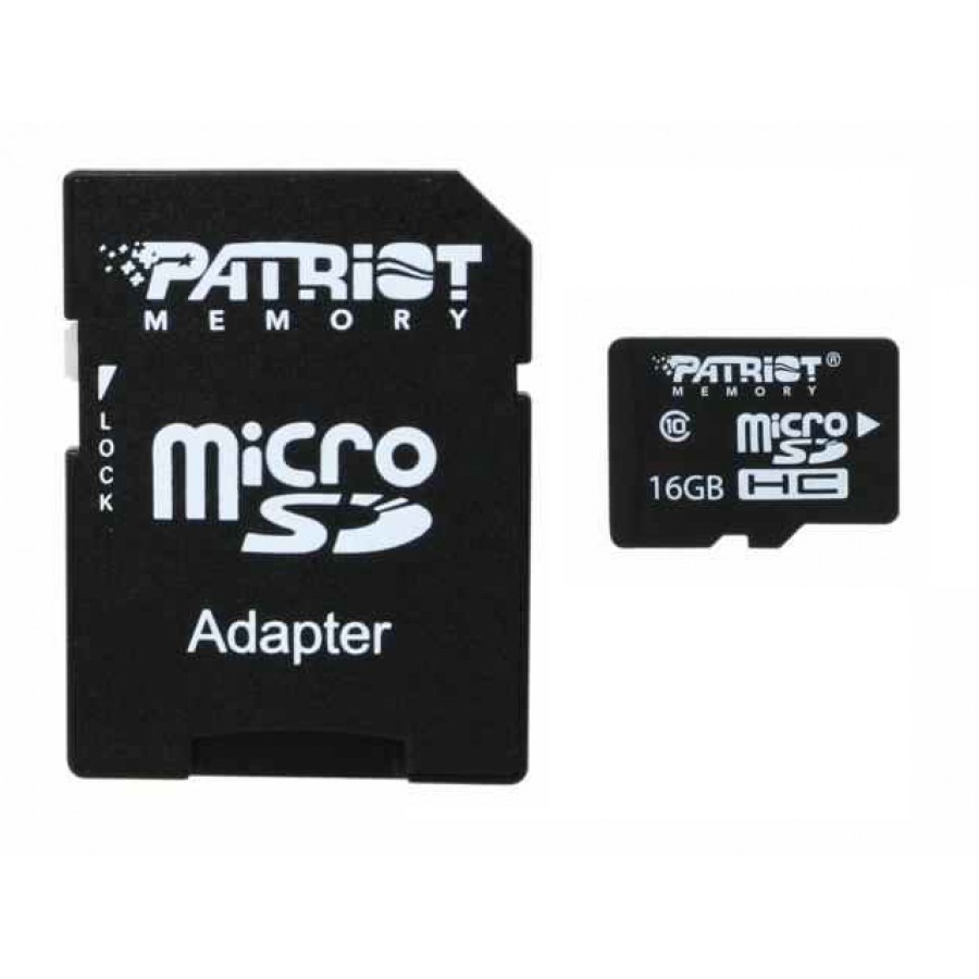 کارت حافظه Patriot LX Series 16GB کلاس 10 U1 سرعت ADAPTER + 85MB/s