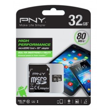 کارت حافظه PNY 32G کلاس 10 سرعت 80MB/s