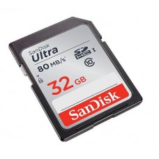 کارت حافظه SD Sandisk 32G کلاس 10 سرعت 80MB/s 