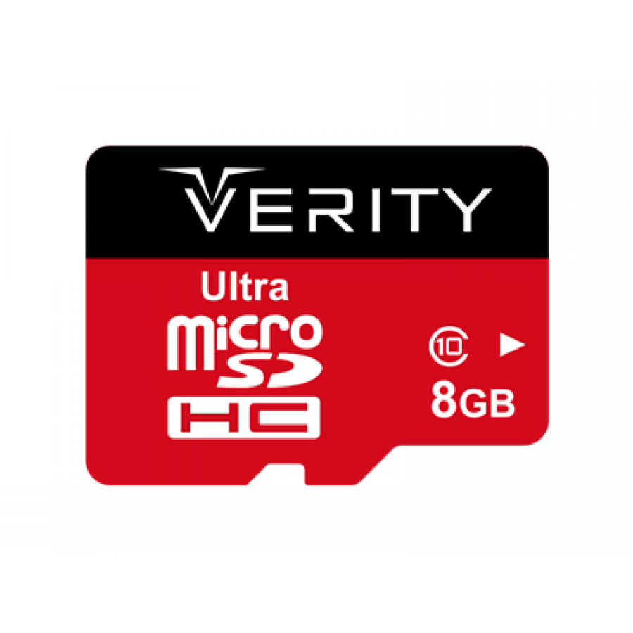 کارت حافظه Verity Micro SDHC UHS-I 8GB سرعت 48MB/s