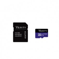 کارت حافظه Verity Extreme Micro SDHC U3 64GB سرعت 80MB/s همراه با آداپتور