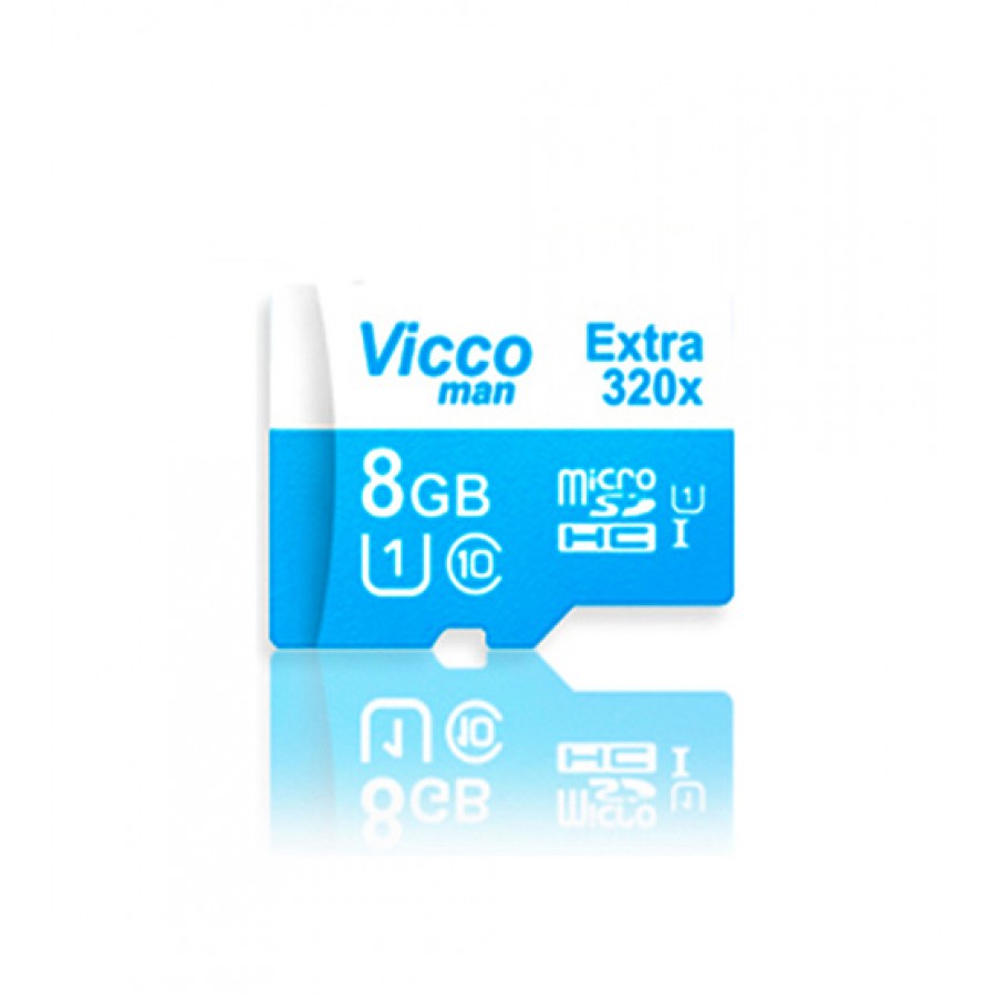 کارت حافظه Viccoman Micro SDHC 8GB سرعت ADAPTER + 48M/S