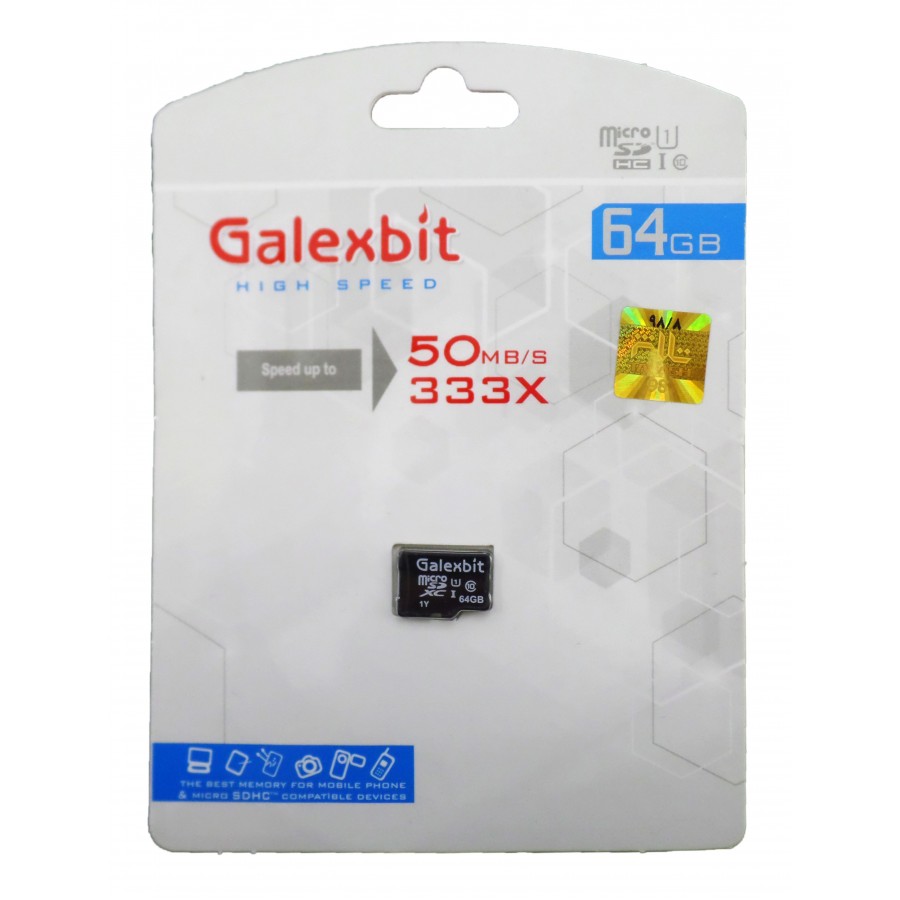 کارت حافظه GALEXBIT 64GB سرعت 50MB/s