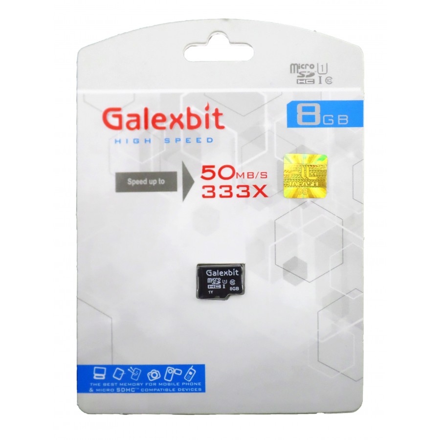 کارت حافظه GALEXBIT 8GB سرعت 50MB/s