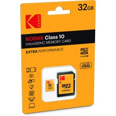 کارت حافظه KODAK 32GB سرعت 85MB/s همراه با آداپتور