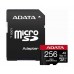 کارت حافظه ADATA 256GB U3 سرعت 100MB/s همراه با آداپتور 