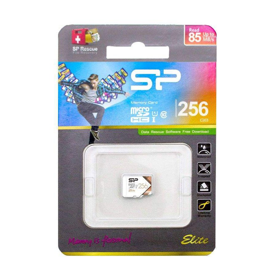 کارت حافظه SILICON POWER 256GB سرعت 85MB/s