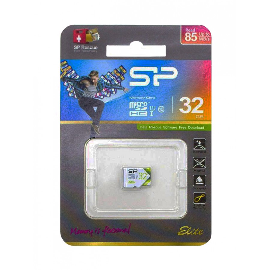 کارت حافظه SILICON POWER 32GB سرعت 85MB/s