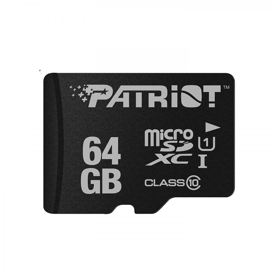 کارت حافظه Patriot LX Series 64GB کلاس 10 U1 سرعت ADAPTER + 85MB/s