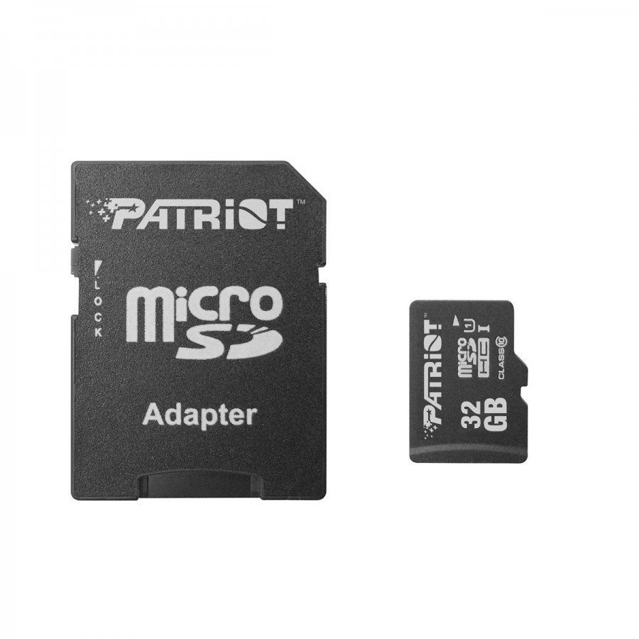 کارت حافظه Patriot LX Series 32GB کلاس 10 U1 سرعت ADAPTER + 85MB/s