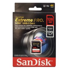 کارت حافظه SANDISK 128G SD کلاس 10 سرعت 170MB/s