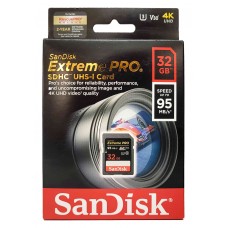 کارت حافظه SANDISK 32G SD کلاس 10 سرعت 95MB/s