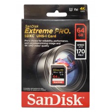 کارت حافظه SANDISK 64G SD کلاس 10 سرعت 170MB/s