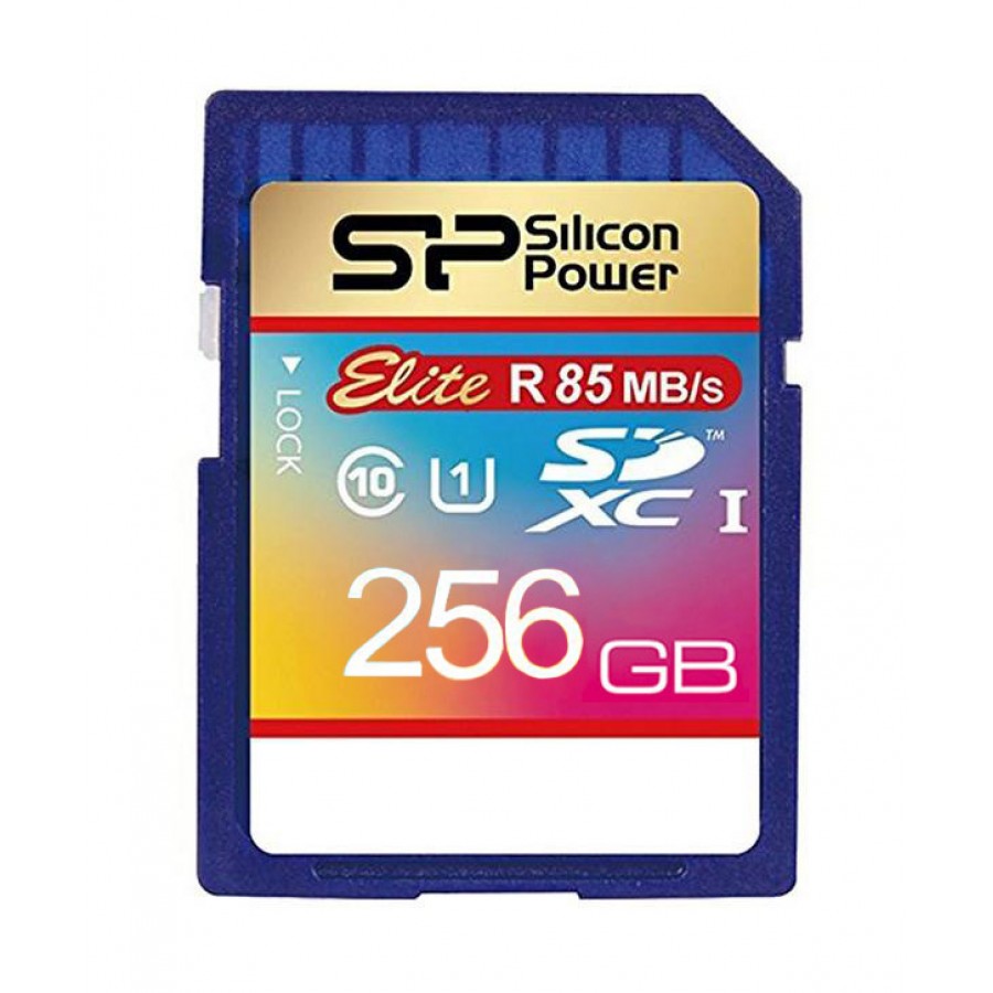 کارت حافظه SD Silicon Power 256G 85MB/S