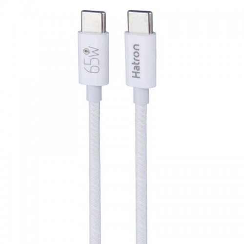 کابل شارژ دو سر TYPE-C فست شارژ 65 وات HATRON مدل HC605HB طول 1 متر