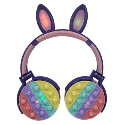 هدست بلوتوث RGB طرح خرگوش مدل ME-19