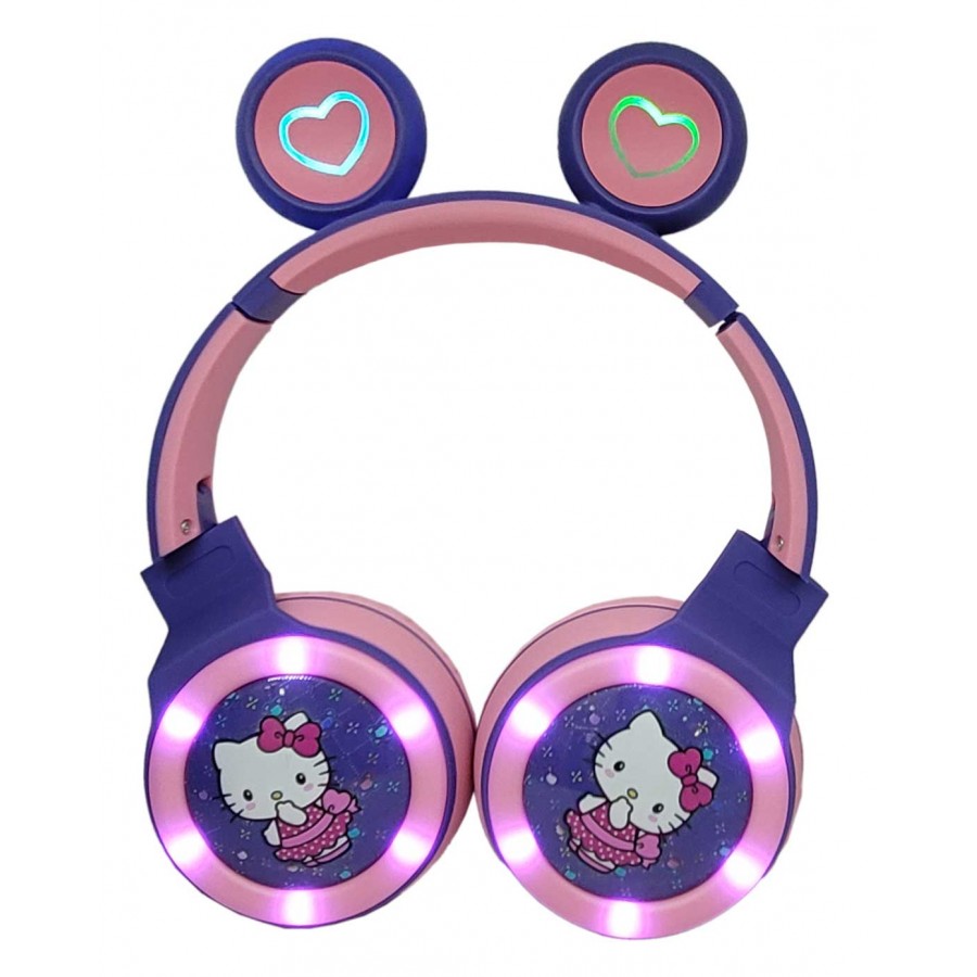 هدست بلوتوث RGB طرح هلو کیتی مدل ME-21