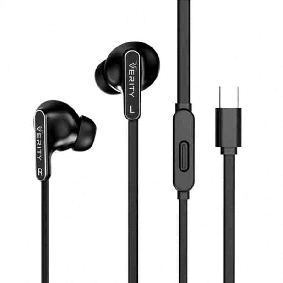 هندزفری VERITY مدل V-E91T دارای جک TYPE-C