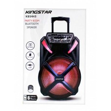 اسپیکر چمدانی شارژی KINGSTAR مدل KBS443 