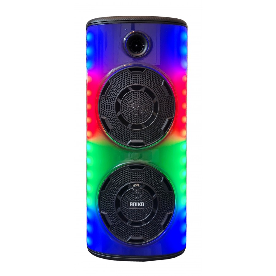 اسپیکر شارژی چمدانی ANIKO مدل CH 15 به همراه میکروفون