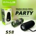 اسپیکر شارژی بلوتوثی CALUS مدل S58