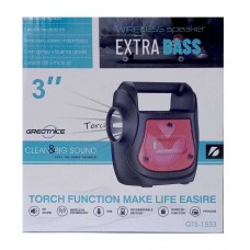 اسپیکر شارژی بلوتوث GREATNICE مدل GTS-1533 