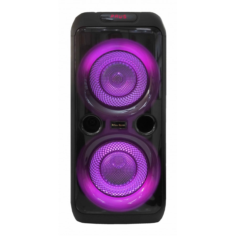 اسپیکر چمدانی بلوتوثی ROYAL SOUND مدل RS-D30 به همراه میکروفون