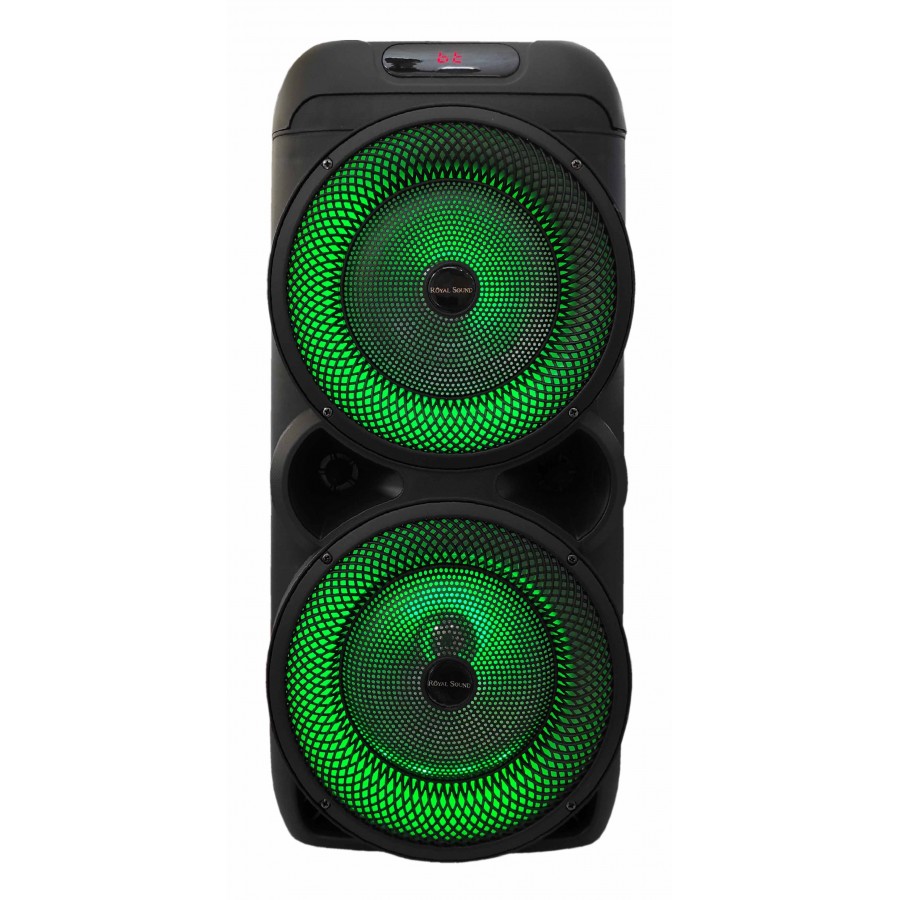 اسپیکر چمدانی بلوتوثی ROYAL SOUND مدل RS-D33 به همراه میکروفون