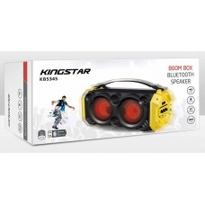 اسپیکر شارژی KINGSTAR مدل KBS345 به همراه میکروفون 