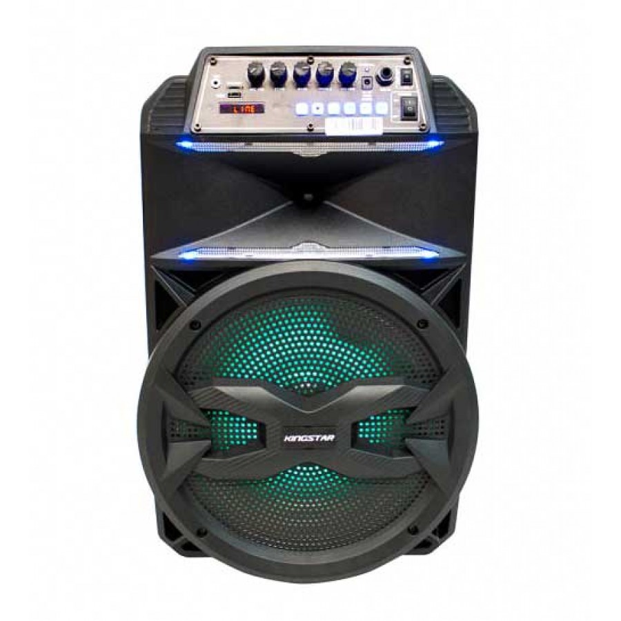 اسپیکر چمدانی شارژی KINGSTAR مدل KBS448