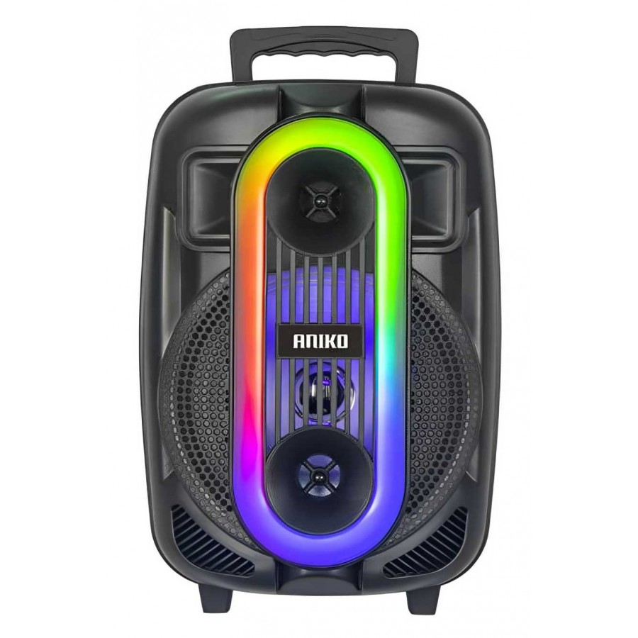 اسپیکر شارژی چمدانی ANIKO مدل CH 01 به همراه میکروفون