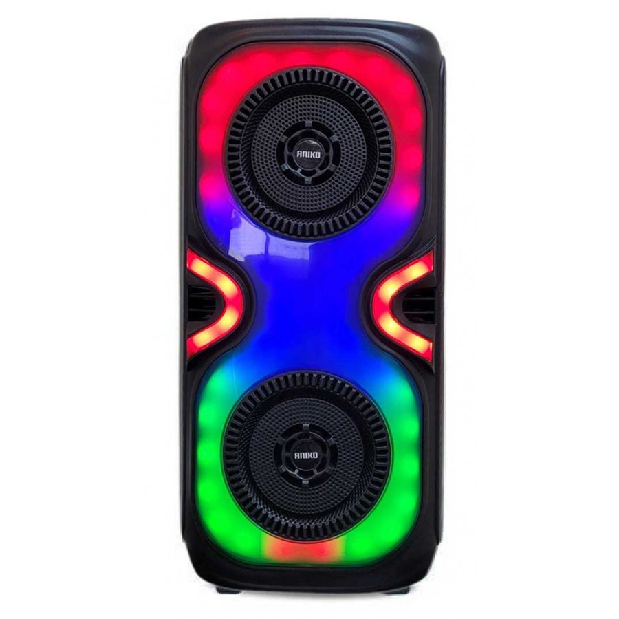 اسپیکر شارژی چمدانی ANIKO مدل CH 06 به همراه میکروفون