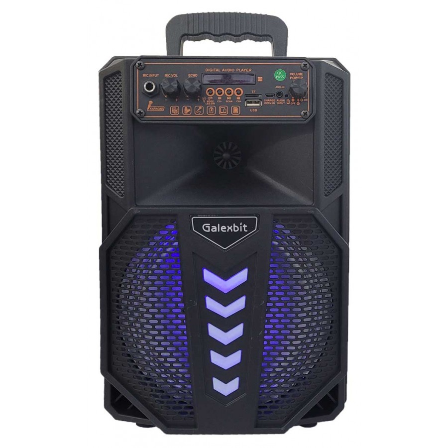 اسپیکر چمدانی بلوتوثی GALEXBIT مدل GS19 به همراه میکروفون