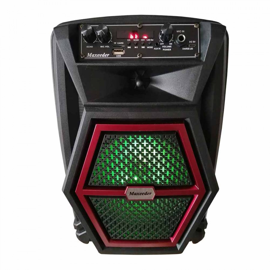 اسپیکر چمدانی شارژی MAXEEDER مدل KC803