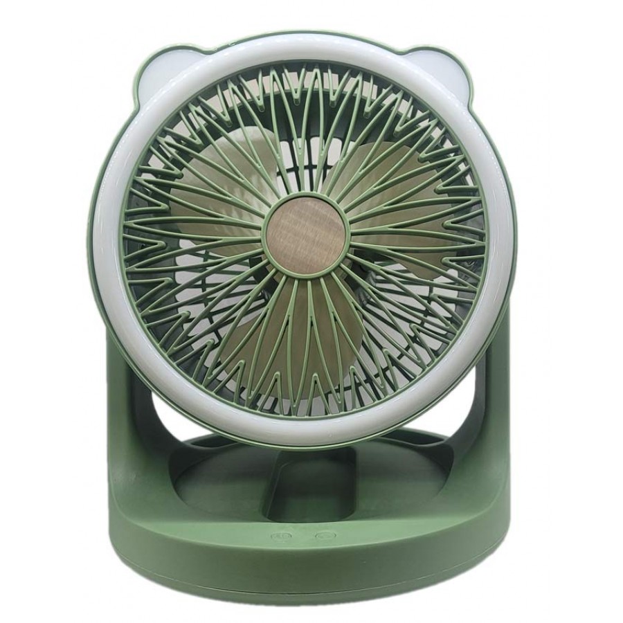 پنکه شارژی NB-17 چراغ دار مدل F04